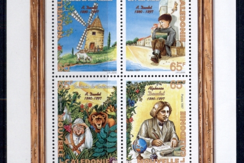 New Caledonia 1997 Alphonse Dandet, Writer MS