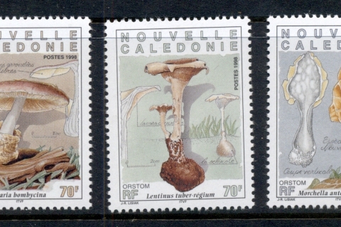 New Caledonia 1998 Funghi, Mushrooms