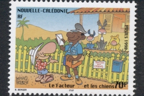 New Caledonia 1998 Postman, Dogs