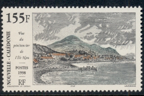New Caledonia 1998 Engraving, Nou Island