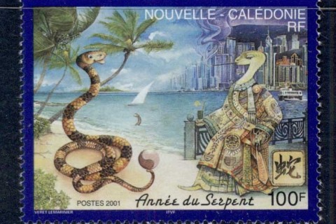 New Caledonia 2001 New year of the Snake