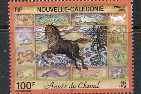 New Caledonia 2002 New Year of the Horse