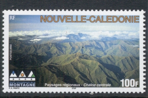 New Caledonia 2002 Intl. Year of Mountains