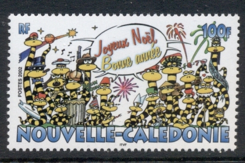 New Caledonia 2002 Xmas & New Years day