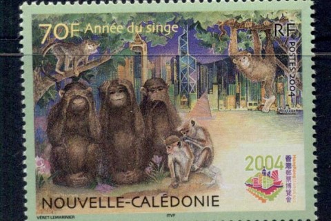 New Caledonia 2004 New Year of the Monkey