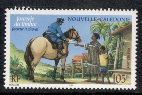 New Caledonia 2004 Stamp day