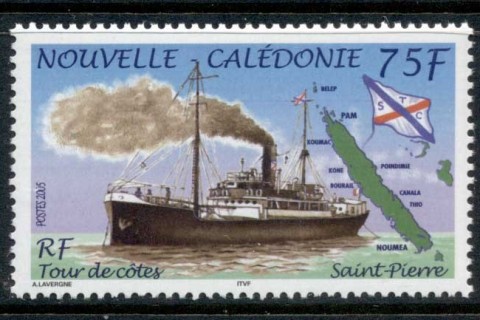 New Caledonia 2005 Coastal Tour Ship