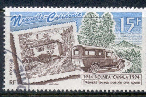 New Caledonia 1994 First Postal Delivery Route