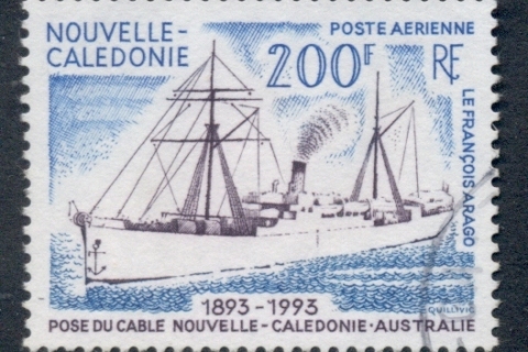 New Caledonia 1993 Telephone Cable Laying Ship