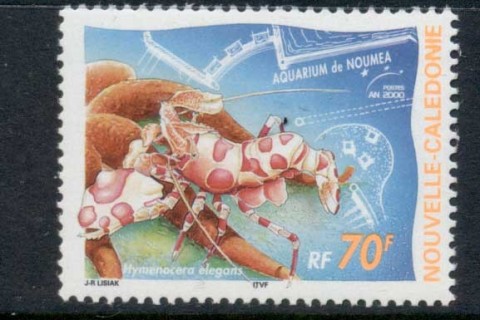 New Caledonia 2000 Noumea Aquarium 70f Shrimp