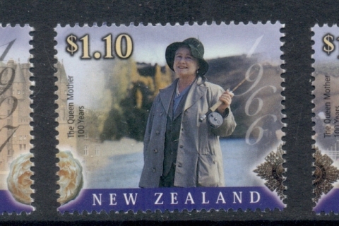 New Zealand 2000 Queen Mother 100th Birthday