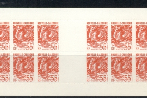 New Caledonia 1993 Kagu 55f P&S booklet