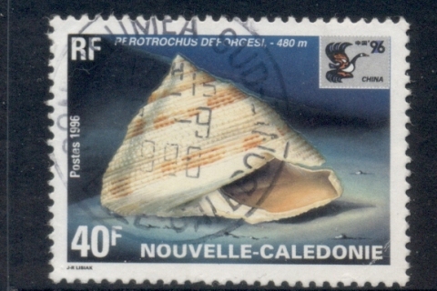 New Caledonia 1996 Marine Life Shells 40f