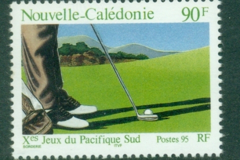 New Caledonia 1995 South Pacific Games, Golf