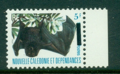 New Caledonia 1994 Flying Fox Opt on Postage Dues 5f