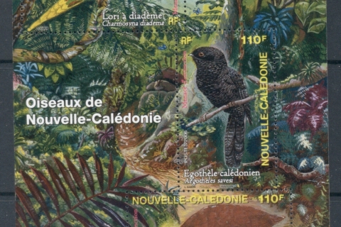 New Caledonia 2006 Endangered Birds MS