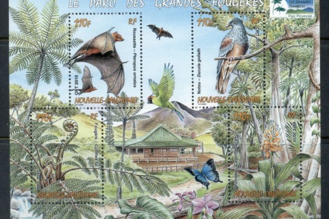 New Caledonia 2010 Flora & Fauna of Grandes Fougeres Park MS