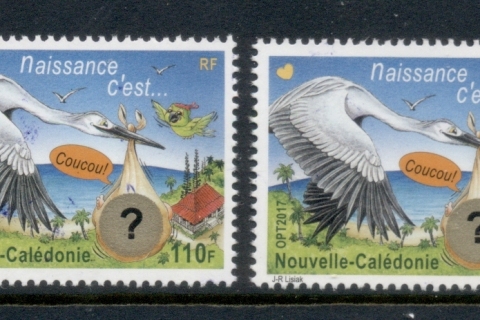 New Caledonia 2017 Greetings Stamps