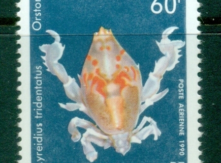 New Caledonia 1990 Marine Life Crustaceans 60f