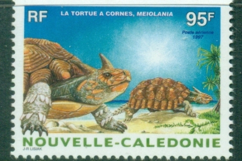 New Caledonia 1997 Horned Turtle