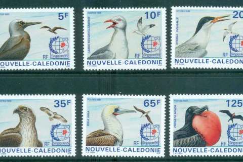 New Caledonia 1995 Sea Birds Singapore '95