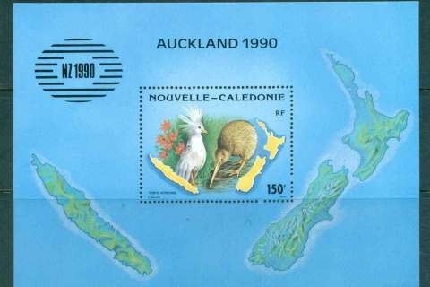New Caledonia 1990 Zew Zealand Stamp Ex MS