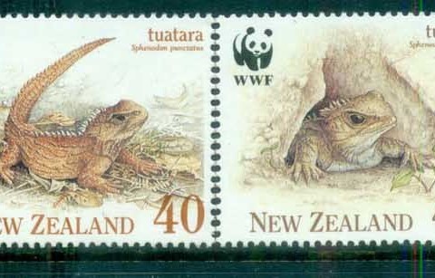 New Zealand 1991 WWF Tuatara