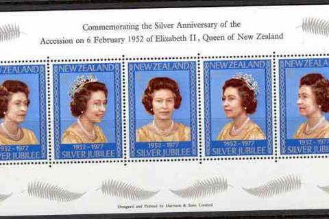 New Zealand 1977 QEII Silver Jubilee