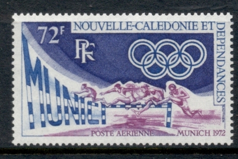 New-Caledonia-1972-Summer-Olympics-Munich-MUH