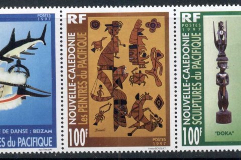 New-Caledonia-1997-South-Pacific-Arts-str3-MUH