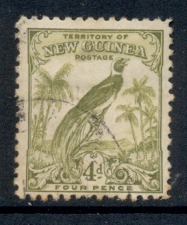 New-Guinea-1932-34-Bird-of-Paradise-undated-4d-FU