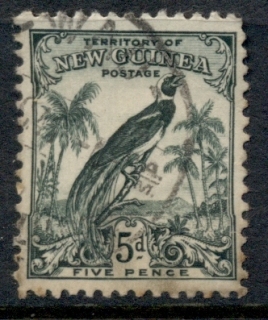 New-Guinea-1932-34-Bird-of-Paradise-undated-5d-FU-3