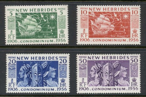 New Hebrides (Fr) 1956 Discovery of New Hebrides