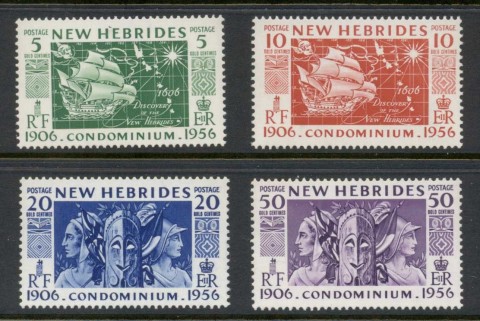 New Hebrides (Fr) 1956 Discovery of New Hebrides