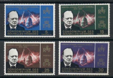 New Hebrides (Fr) 1966 Winston Churchill