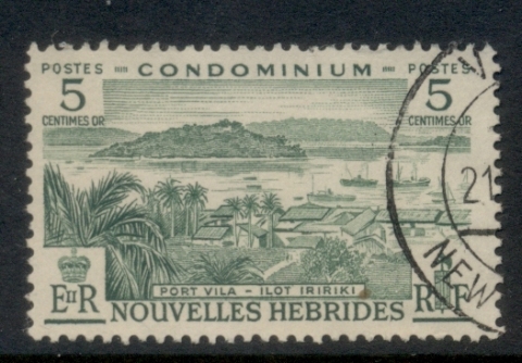 New Hebrides (Fr) 1957 Pictorial 5c