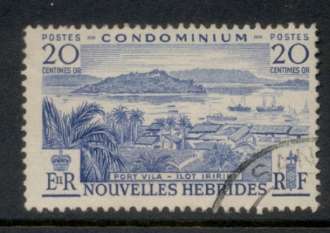 New Hebrides (Fr) 1957 Pictorial 20c