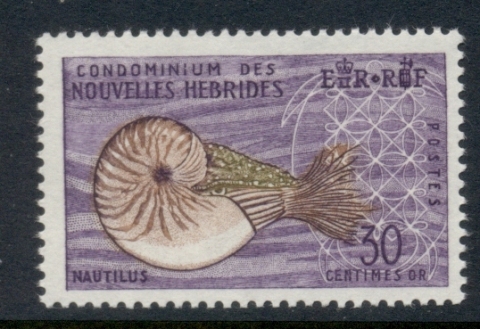New Hebrides (Fr) 1963-67 Pictorials 30c