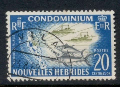 New Hebrides (Fr) 1963-67 Pictorials 20c