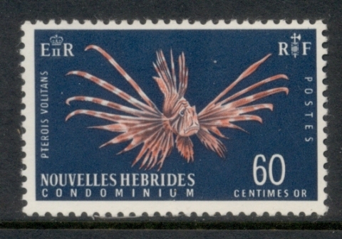 New Hebrides (Fr) 1963-67 Pictorials 60c