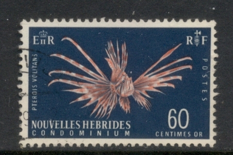 New Hebrides (Fr) 1963-67 Pictorials 60c