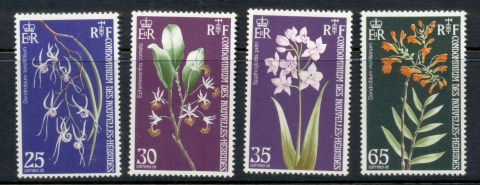 New Hebrides (Fr) 1973 Flowers, Orchids