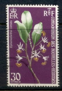 New Hebrides (Fr) 1973 Flowers, Orchids 30c