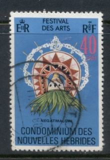 New Hebrides (Fr) 1979 Headress 40f