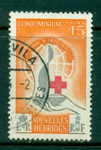 New Hebrides (Fr) 1963 Red Cross centenary