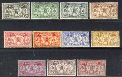 New Hebrides (Fr) 1913 Defins No Wmk