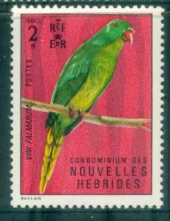 New Hebrides (Fr) 1972 Birds 2fr