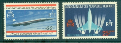 New Hebrides (Fr) 1968 Concorde