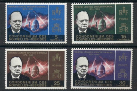 New Hebrides (Fr) 1966 Winston Churchill