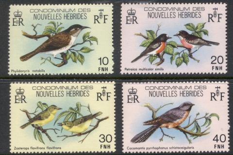 New Hebrides (Fr) 1980 Birds
